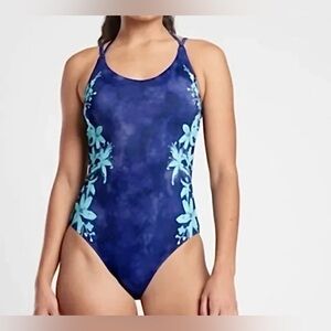 Women's Size:Large Athleta Keyhole Floral One Piece Swimsuit